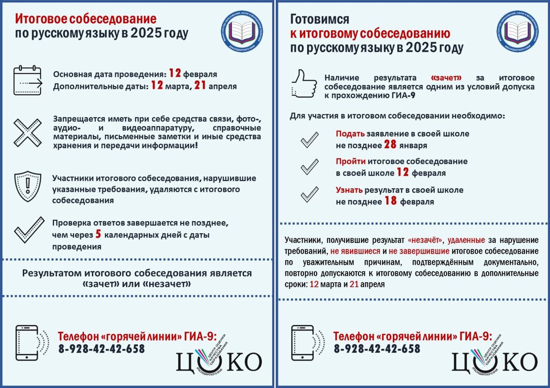 Итоговое собеседование  